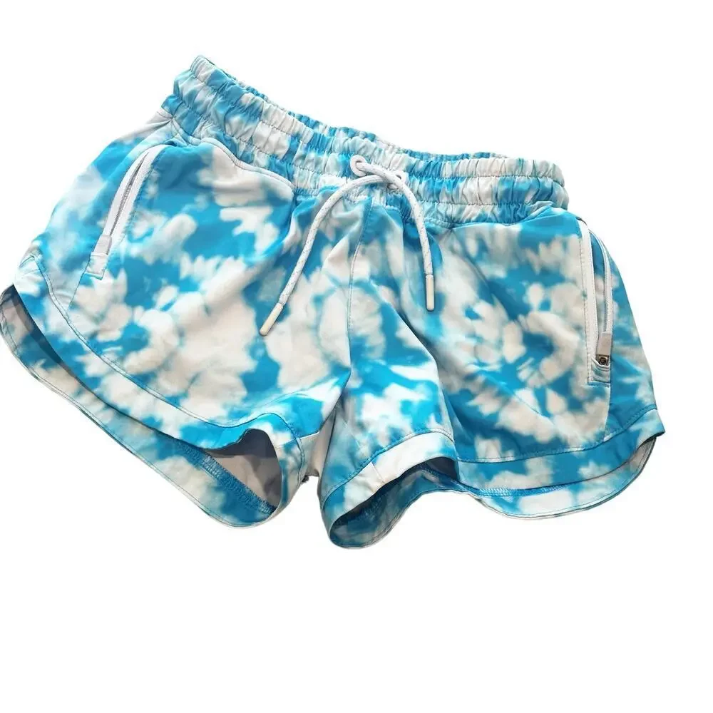 Athleta Girl Shorts sz 7 Athletic Shorts Blue Sports Shorts